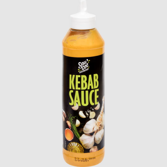Sau’Cee Sos do Kebaba z Czosnkiem – Halal, kremowy smak 500ml