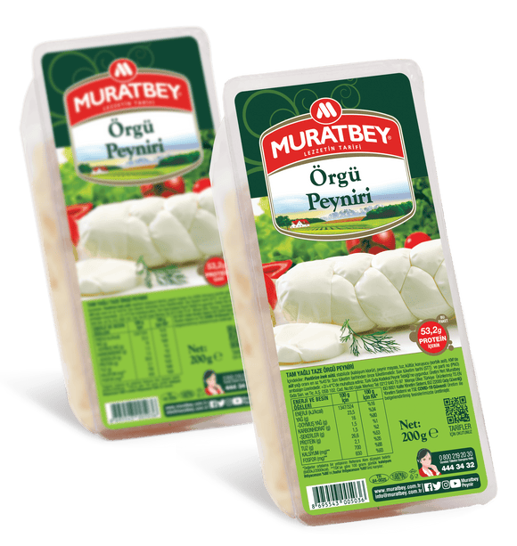 Muratbey Örgü / Chechil 150g – Turecki ser pleciony o delikatnym smaku