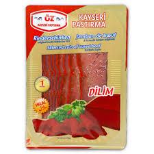 Pastrami w plastrach Pastirma 100g