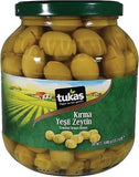 Oliwki zielone łamane w zalewie z cytryną Tukas XL 1000g słoik