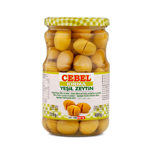 Cebel Oliwki Zielone Kirma 720 ml – zielone oliwki rozgniecione