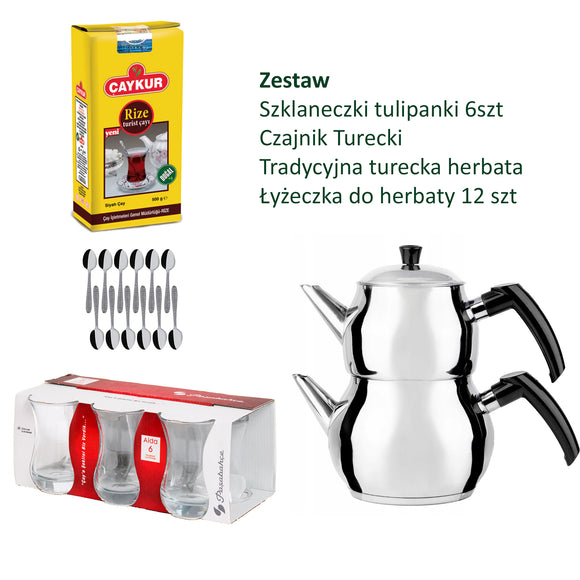 Zestaw do herbaty po Turecku