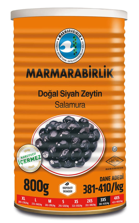 Marmarabirlik black olive 800g