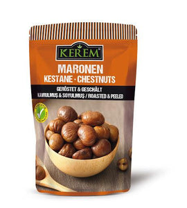 Kasztany jadalne prażone Kerem chesnuts 125g