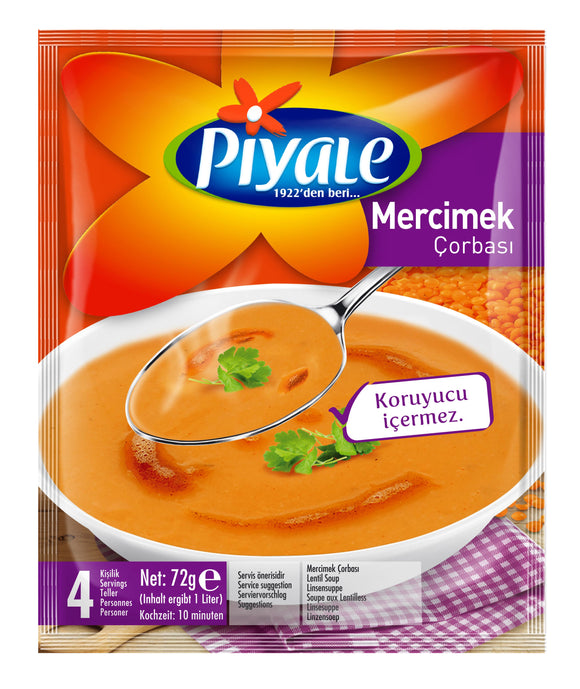 Mercimek çorbası Piyale